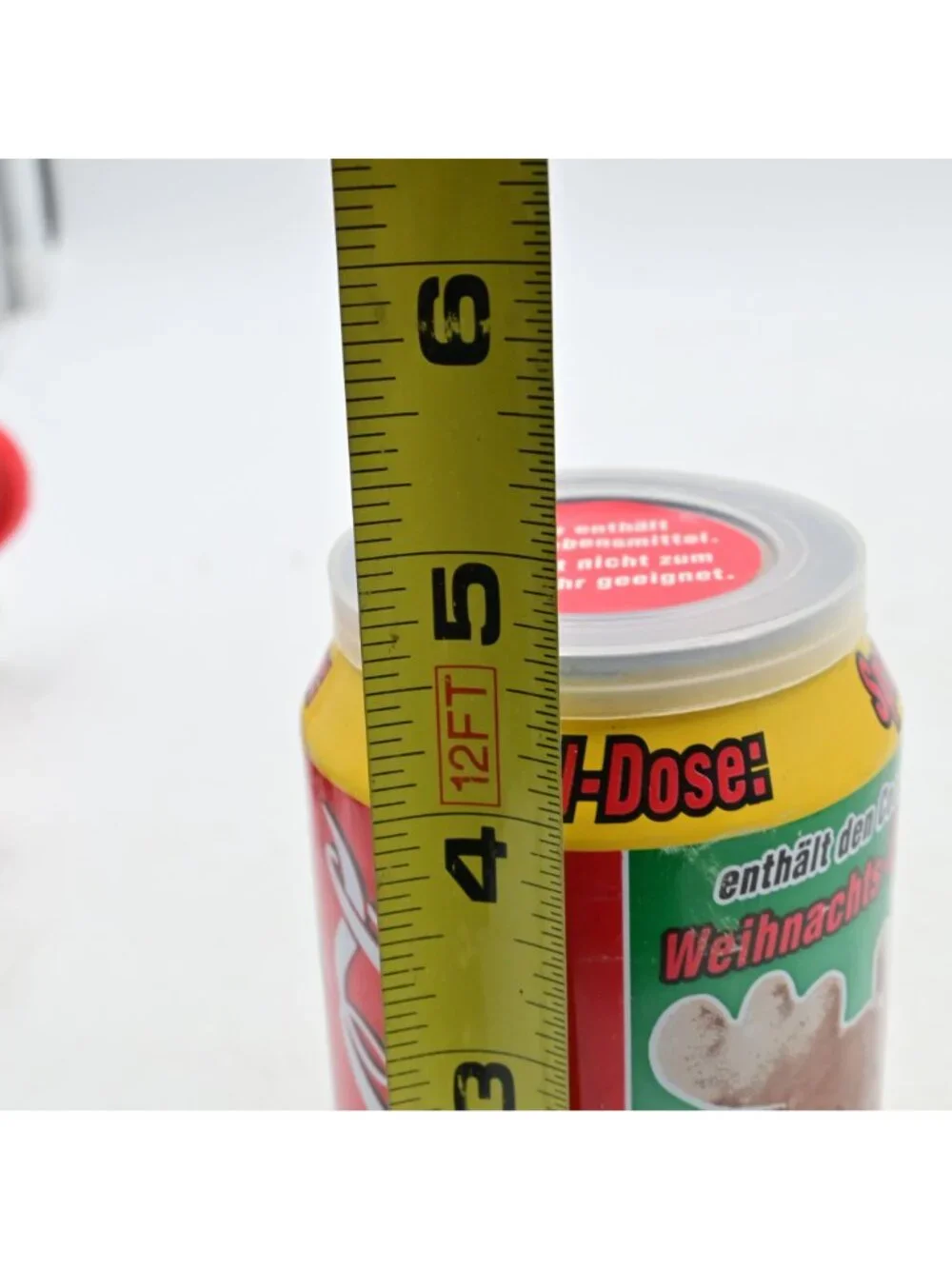 Coca Cola branding inches